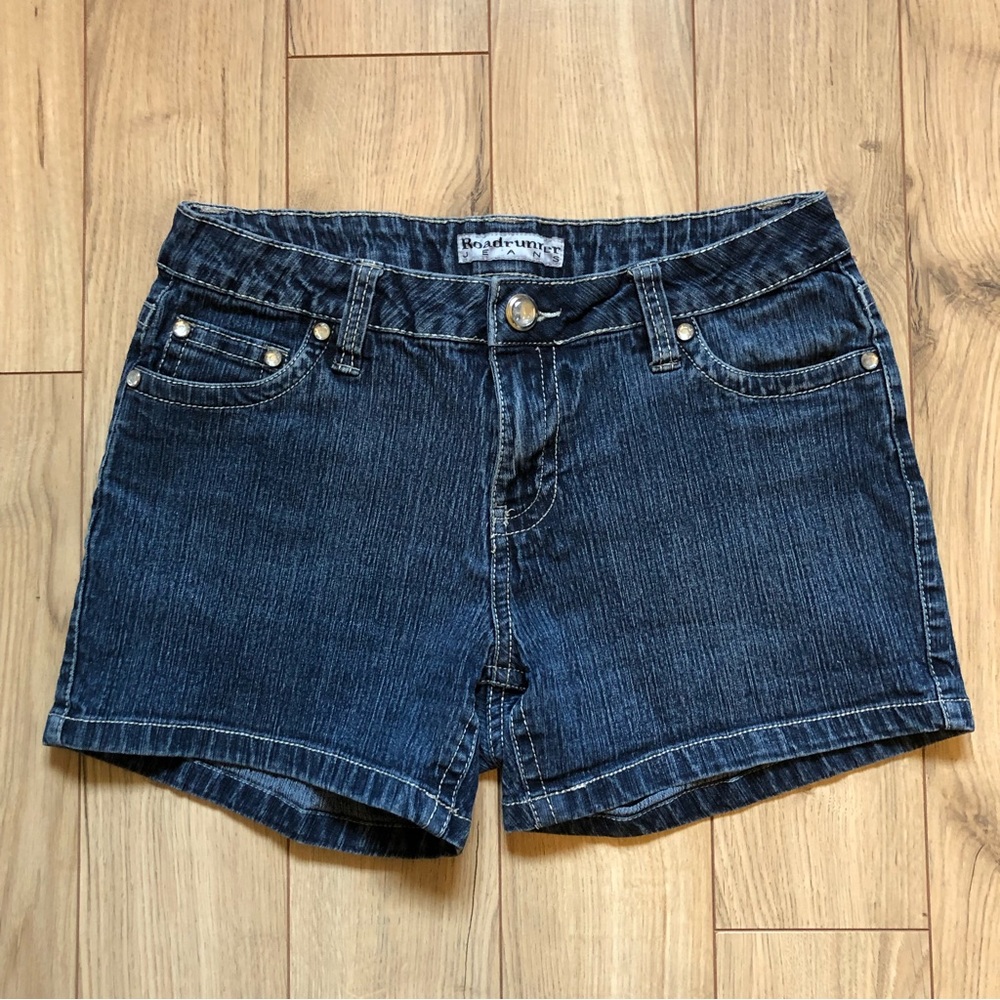 Women’s Vintage Roadrunner Classic blue denim jeans shorts size 6